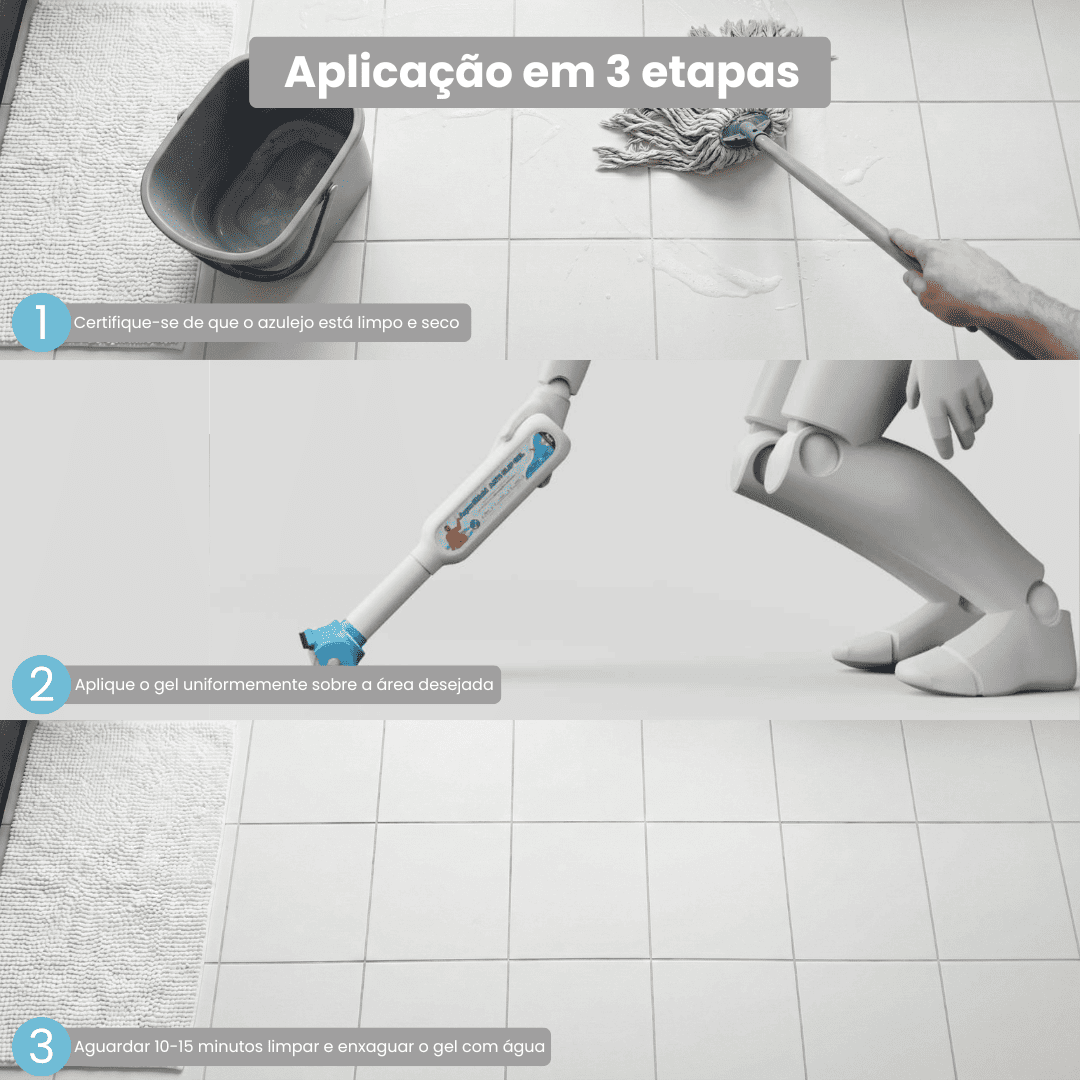 Gel Antiderrapante (6-10m2) - Para Casa de Banho